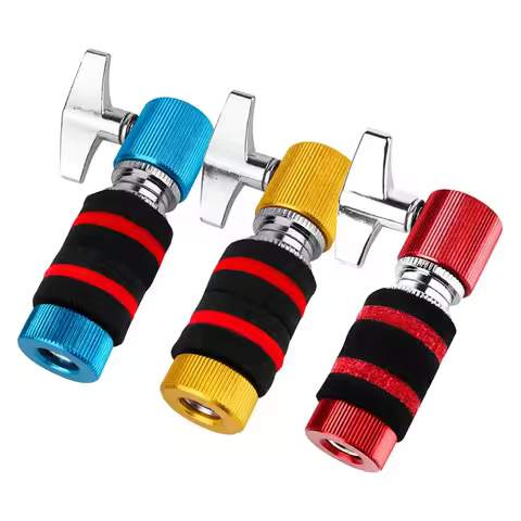 Cymbal Clutch Soft Felt Pad Jazz Drum Hi-Hat Cymbal Clutch Stand Post Metal Replacement Musical Inst