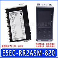 เครื่องควบคุมอุณหภูมิ Omron E5EC-QR2ASM-820 RR2ASM-820 800 808 CR 804 อุปกรณ์ไฟฟ้าแบบอิเล็กทรอนิกส์ 