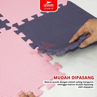 ready stok SPEEDS Matras Evamat 30x30cm 10mm Alas Puzzle EVA Empuk Bermain Tidur Anak Karpet Bongkar