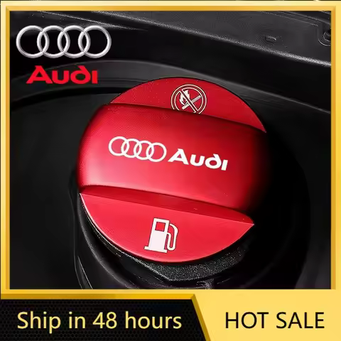 2025 Hot 3D Metal Tank Cover Fuel Tank Air Cap Trim For Audi A5 A3 A4 Q5 A1 A2 A6 A7 A8 Q1 Q2 Q3 Q4 