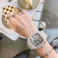 Fsf Richard Non-Mechanical Watch Influencer Watch Male Barrel Type Hollow Domineering Unique Big Dia