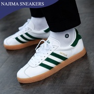 Adidas Gazelle Shoes Original White Green