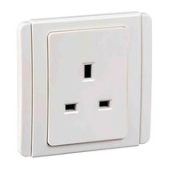 施耐德電氣 - NEO 13A 單位連保護門插座 (凝白)