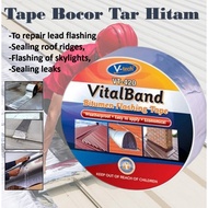 BITUMEN FLASHING TAPE SEAL ASBESTOS LEAKING ROOF REPAIR TILE TAPE TAMPAL BUMBUNG BOCOH GUM ATAP PENA