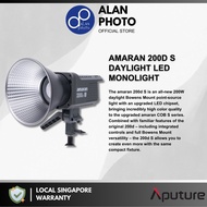 Aputure Amaran 200d S Daylight Bowens Mount Point Source LED Light (200W)