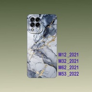 HP Samsung M12 / Samsung M32 / Samsung M62 / Samsung M53 Case - Cool Flexible Black Silicone Phone C