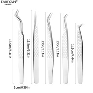 Eyelash Tweezers Stainless Steel High Precision Eyelash Extension Tweezers False Eyelash Extension A