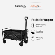 Hamilton Flexi-Fold Wagon Multifunctional up to 60kg FreeGift for (Hamilton x Neelofa X1Plus Autofol