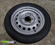 ล้อกระทะ Toyota Revo  ถอดป้ายแดง ขอบ 17 6 รู 139 พร้อมยาง 215/55 R17  สภาพพร้อมใช้งาน (ราคาต่อ 1 ล้อ