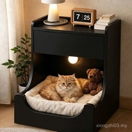Bedside Table Cat Litter Bedside Table Kennel Bedside Table Cat House Cabinet Cat Bedside Table