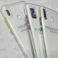 CLEAR COLOR CASE SAMSUNG A71 / SAMSUNG A51 / SAMSUNG M40S THICKEST MATERIAL