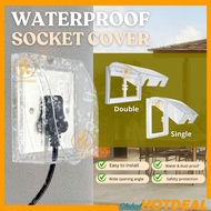 Waterproof Switch Socket Cover Bathroom Plug Socket Cover Switch Cover Suis Lampu Toilet Plug Suis C