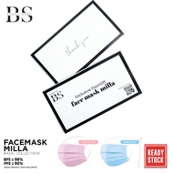 Door Gift Face Mask Milla 4PLY + Exclusive Thank You Box [Minima 100 Box]