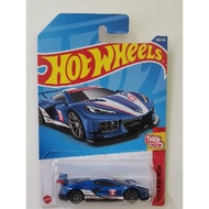 Hotwheels Corvette C8. R (Blue)Diecast model