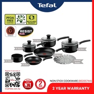 Tefal Delight 7 pieces Non Stick Cookware Set B020S744 Fry Nonstick Pan Pot Kuali Periuk Belanga Fry