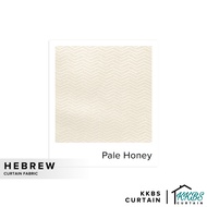 KKBS CURTAIN Hebrew 126" Kain Potong Meter (Hebrew Fabric 126" Cut by Meter)