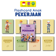 FLASH CARD MAINAN EDUKASI FLASHCARD BELAJAR EDUKASI ANAK BAYI BALITA PAUD TK SD LAKI PEREMPUAN POSTE