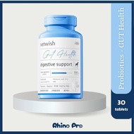 VETWISH Gut Health for Dogs & Cats | Digestive Support | Reduce Diarrhea & Bloating | Probiotic | Fo