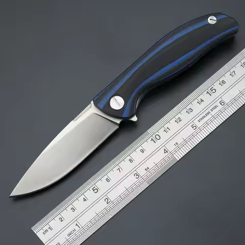 High quality Eafengrow F3 Camping Folding Knife 9Cr Blade G10 Handle Pocket Tactical Knife Flipper O