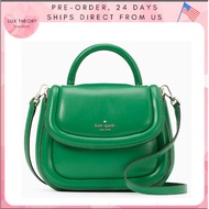 Pre-order: Kate Spade Puffy Top Handle Crossbody In Green Bean KA791