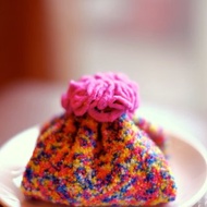 櫻花和菓子 沐浴球 粉紫球