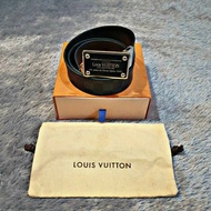 Size 95 Louis Vuitton Damier Reverseible Belt 100% Original Authentic