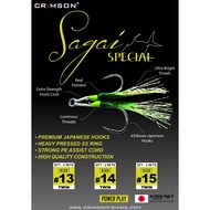 Crimson Fishing Sagai Special Assist Hook Jigging Set