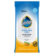 Pledge Multisurface Furniture Polish Wipes, Works on Wood, Granite, and Leather, Cleans and Protects