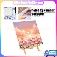 Paint By Number Kit 20x20cm/Kit Canvas Paint By Number Digital Painting/DIY Canvas Ready to Painting