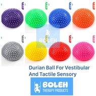 BOLEH Stepping Half Ball Ball, Spiky Balance Ball, Durian Ball for Vestibular Sensory