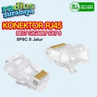 RJ45 CAT 6 BEST Connector RJ45 CAT6 CAT 6 Connector/ (Single)