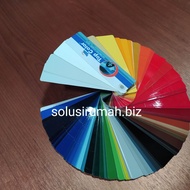 KATALOG CAT MOBIL KIPAS TOP COLOR SOLID DANAPAINT TOPCOLOR KARTU WARNA COLOR CARD COLOUR CARD