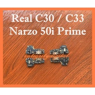 CHARGING BOARD or CHARGING PORT BOARD for REALME C30 / REALME C33 / NARZO 50I PRIME NEW REPLACEMENT