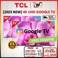 [FREE 2 GIFT] TCL 4K UHD Google HDR TV 50" / 55" / 65" P636 P637 Android 11 / HDR10 / Dolby Audio / HDMI 2.1