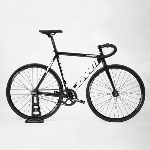 Fixed Gear Bike 700C Aluminum Frame Carbon Fork Single Speed Fixie Track Bicycle with Ardently Wheel