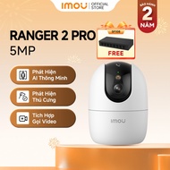 Imou Ranger 2 Pro 5MP Indoor Wifi Camera I IPC-S2EP-5R1S I Wi-Fi 6 Dual Band I Human Detection & Pet