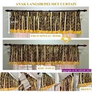 READY STOCK ANAK LANGSIR/PELMET CURTAIN/LANGSIR DAPUR