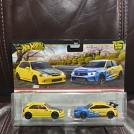Hot Wheels Honda Spoon 2 Pack 99 Honda Civic Type R EK9 Yellow Honda Civic type R FL5 SpoonFL