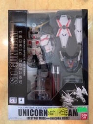 Bandai unicorn gundam 獨角獸 SD gundam 高達 figure