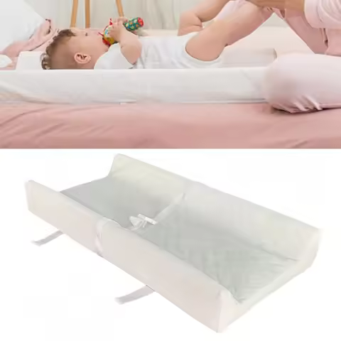 J15U Baby Diaper Changing Pad Compressed Toddler Diaper Changer Mat with Fixing Belt Water Proofing 