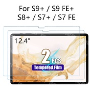 Tempered Glass for Samsung Galaxy Tab S7 Plus/ S7 FE /S8 Plus /S9 Plus /S9 FE Plus 12.4 inch HD 9H Hardness Screen Protector