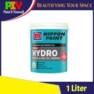 Nippon Paint Hydro Wood & Metal Primer 1L - 1 Liter