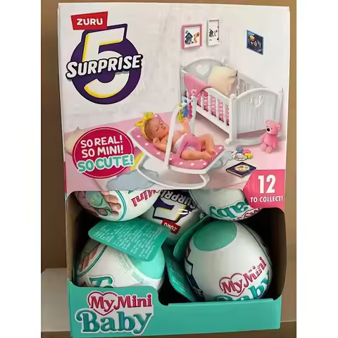 Miniverse Anime Fiugres Mini Baby Series Diy Mini Surprise 5 Action Figures Diy Desk Decoration Birt