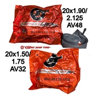 CHENGSHIN Foldable 20inh bicycle inner tube, 20inh children's bicycle inner tube 20x1.50/1.75 and 20
