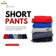 4F Kids Boy Premium Athletic Casual Short Pants (122cm - 164cm / 7 years old - 14 years old)