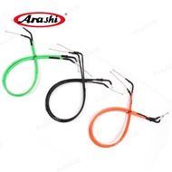 Arashi Motorcycle Throttle Cable Line Stainless Wire For KAWASAKI Z800 Z 800 2013-2016 / Z1000 Z 100