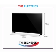 PANASONIC 55" GX600 4K UHD HDR SMART TV TH-55GX600K - NETFLIX & YOUTUBE