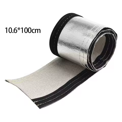 1PCS For Weave Steel Wire Tubing Insulated Wire Hose Cover Wrap Lo-om Tube Heat Shield Sleeve 2Ft X 