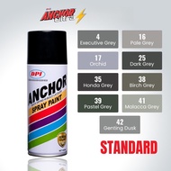 DPI Anchor Standard Grey Color / 400ml Spray Paint / Cat Sembur / Warna Kelabu Anchor Spray Paint Ca