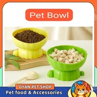 Pet Cactus Drinking Bowl Feeding Bowl Neck Protection Tilt Dog Food Bowl Pet Bowl Food Utensils Supp